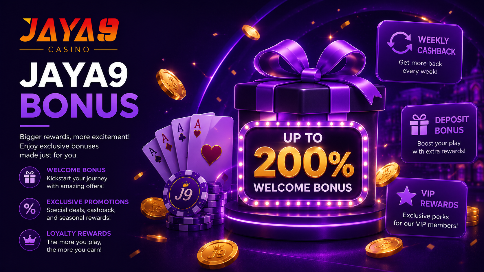 Jaya9 Welcome Offer