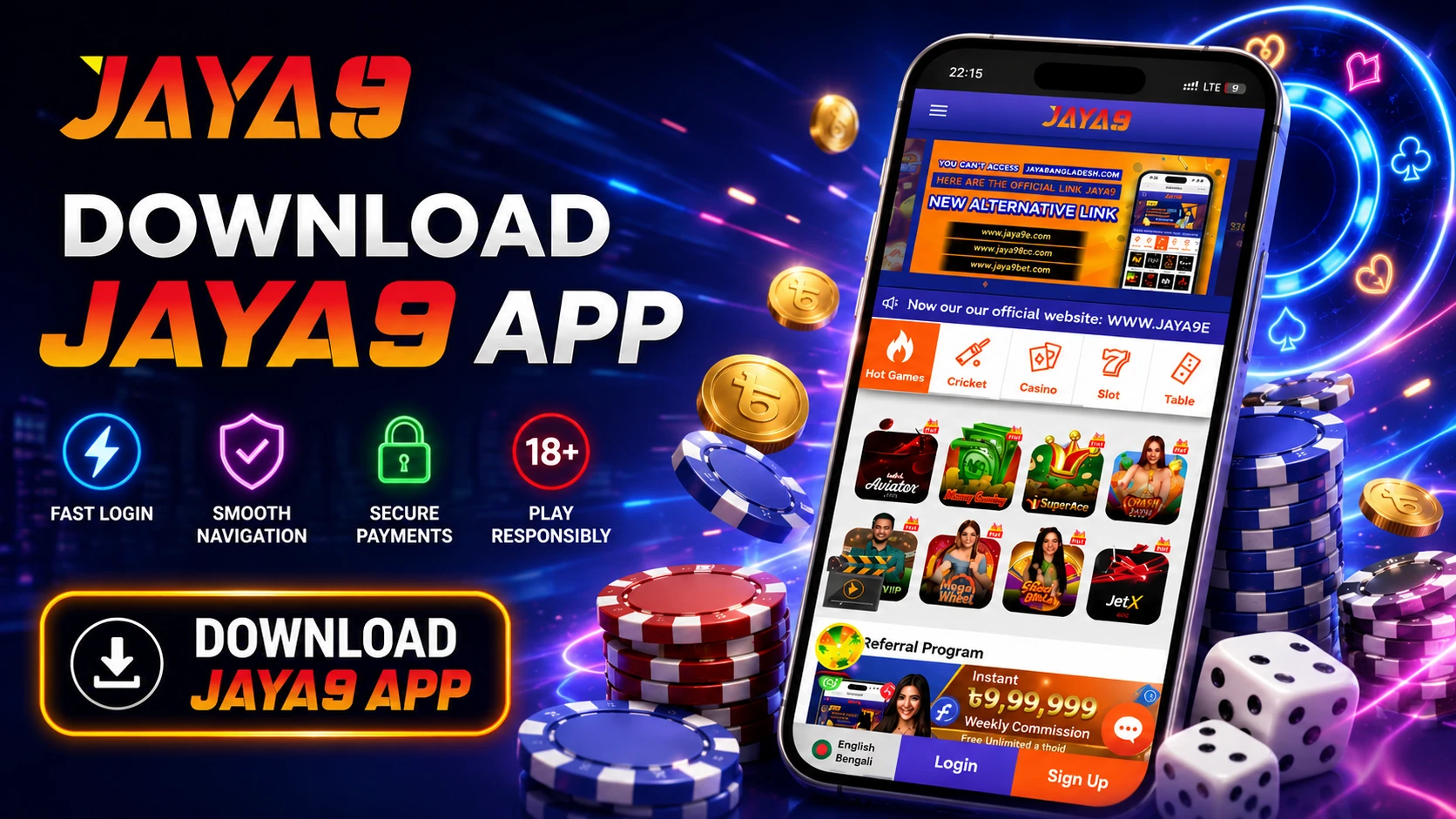 How to Download Jaya9 App